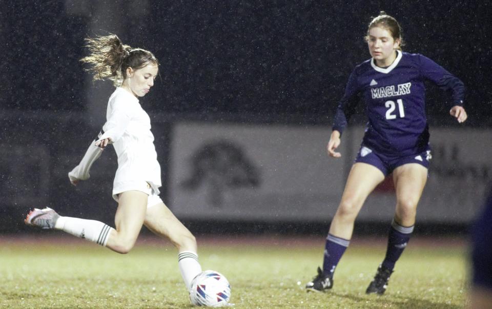 Florida High girls soccer defeated Maclay 4-1 at Maclay on Nov. 11, 2023