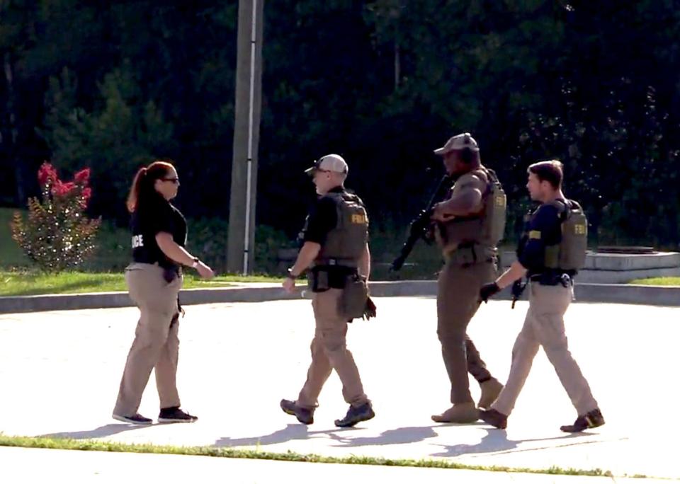 The House of Prayers church in Hinesville was the subject of a raid by FBI agents Thursday morning.