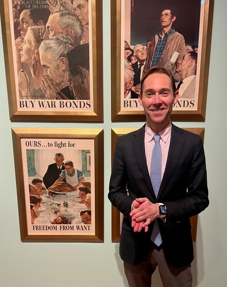 Alex Rich, chief curator and executive director of the Polk Museum of Art, said the museum partnered with the National Museum of American Illustration and the American Illustrators Gallery for five years to bring its current Norman Rockwell and N.C. Wyeth exhibition.