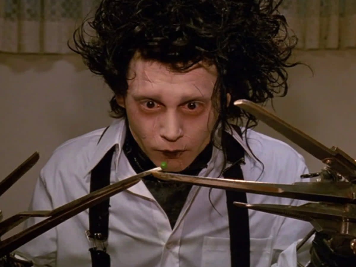 Johnny Depp eventually won the role of Edward Scissorhands (Fox)