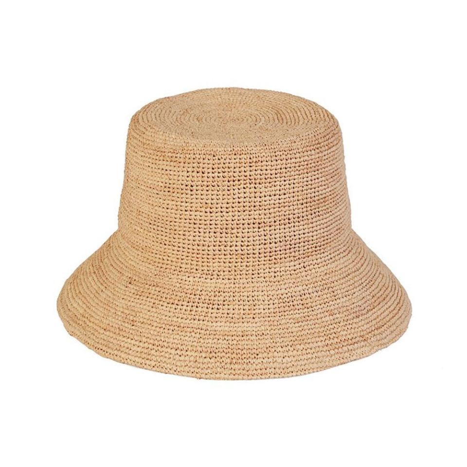 <p><a href="https://go.redirectingat.com?id=74968X1596630&url=https%3A%2F%2Flackofcolor.com%2Fcollections%2Fwomens-straw-hats%2Fproducts%2Fthe-inca-bucket&sref=https%3A%2F%2F" rel="nofollow noopener" target="_blank" data-ylk="slk:Shop Now;elm:context_link;itc:0;sec:content-canvas" class="link ">Shop Now</a></p><p>The Inca Bucket</p><p>lackofcolor.com</p><p>$134.00</p>