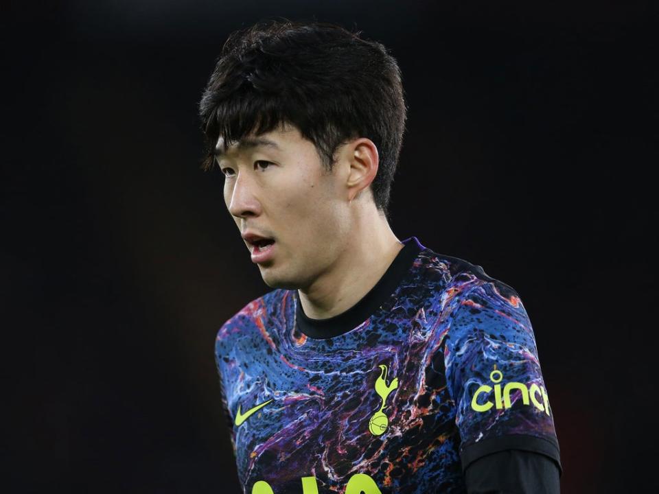 Tottenham forward Son Heung-min (Getty Images)