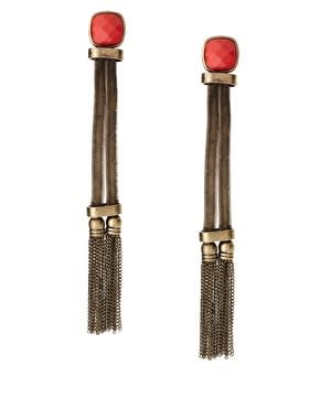 Asos tassel earrings, $27.58, at Asos