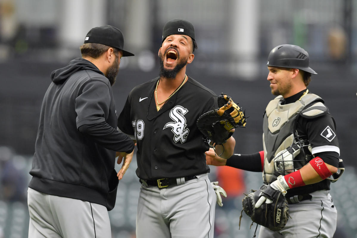 Tim Anderson of the Chicago White Sox celebrates as he runs the bases  News Photo - Getty Images