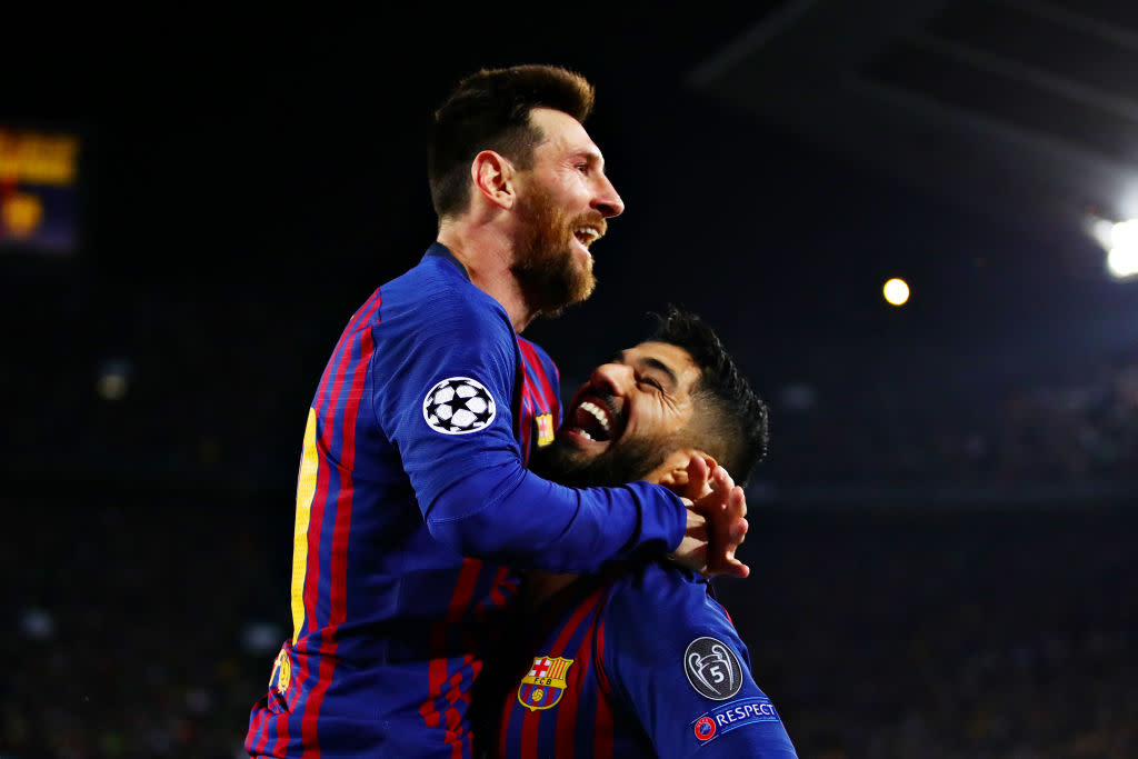 Lionel Messi y Luis Suárez siguen siendo señalados por la derrota en Anfield Road. (Photo by Chris Brunskill/Fantasista/Getty Images)