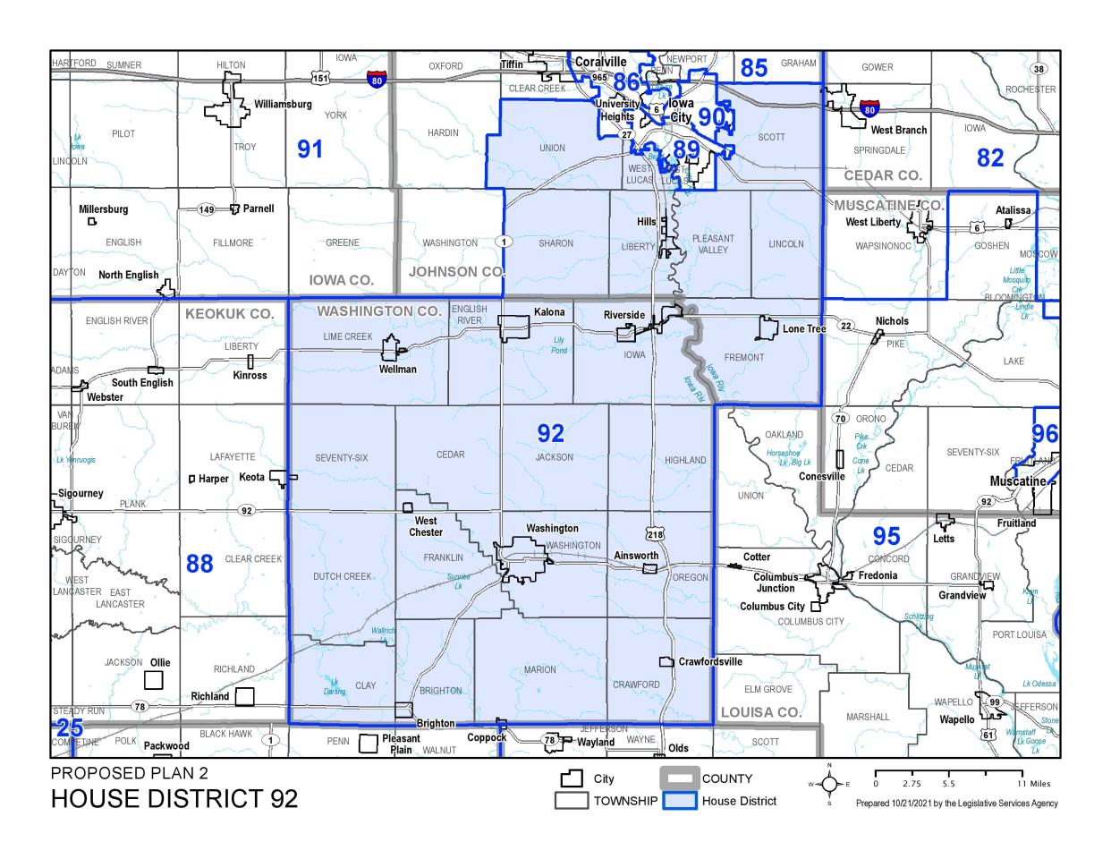 Iowa House District 92