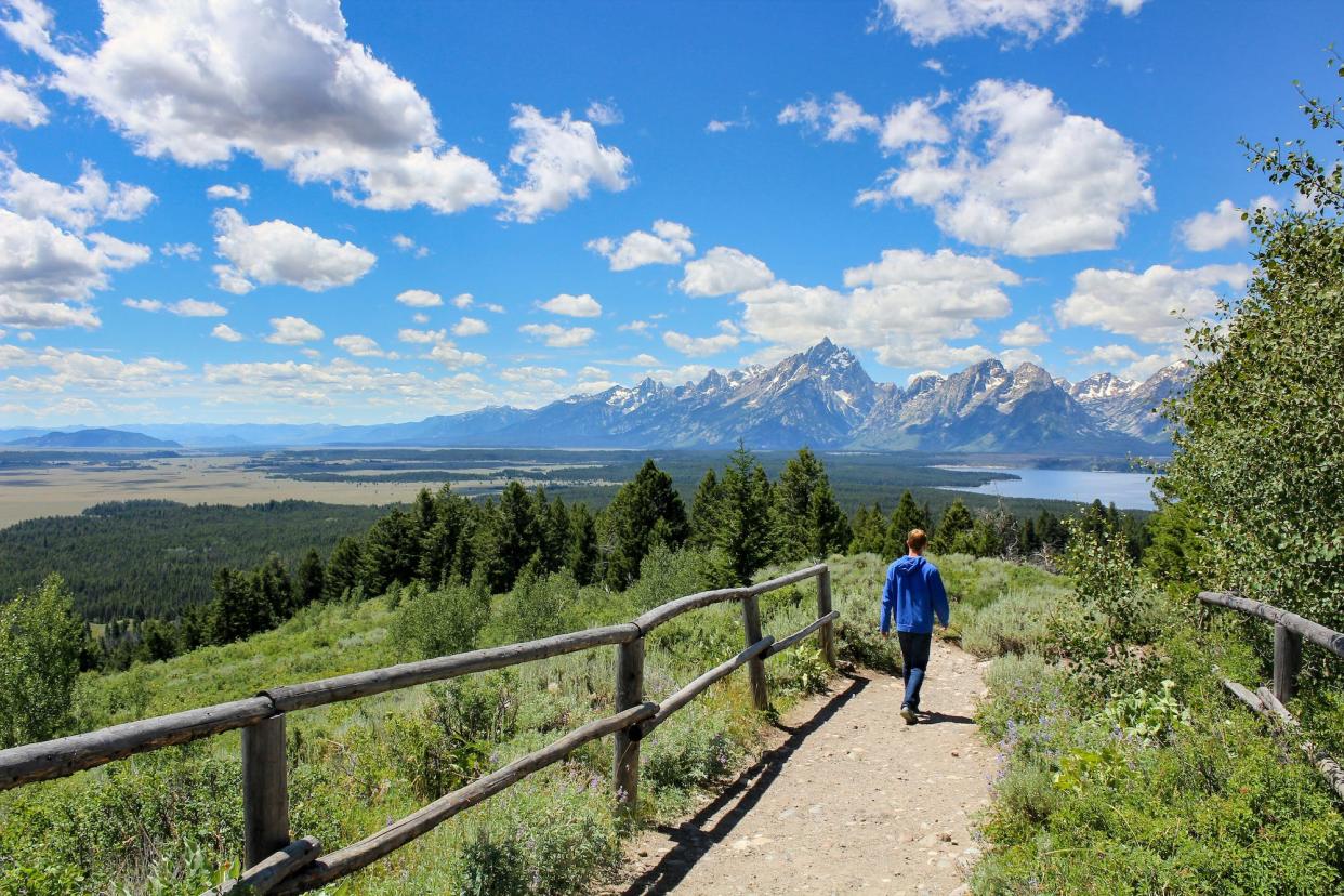 Jackson Hole in the summer is a hiker's paradise