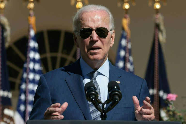 El presidente de Estados Unidos Joe Biden