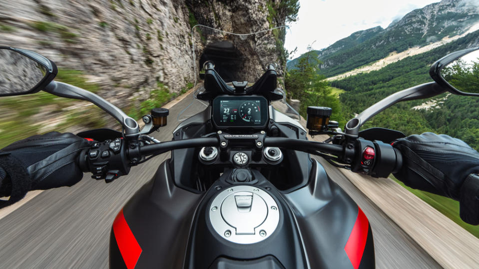 Riding the 2024 Ducati Multistrada V4 S Grand Tour.