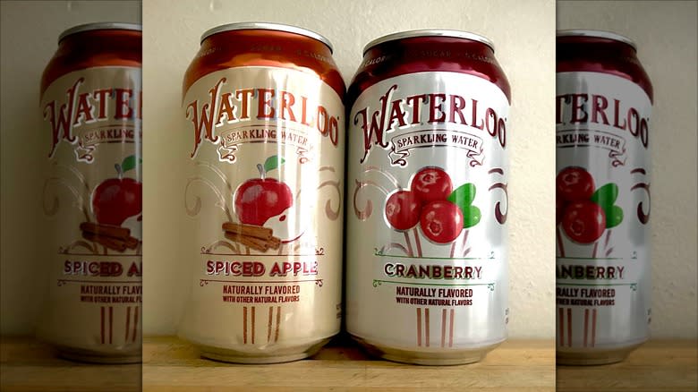 Waterloo seasonal sparkling waters