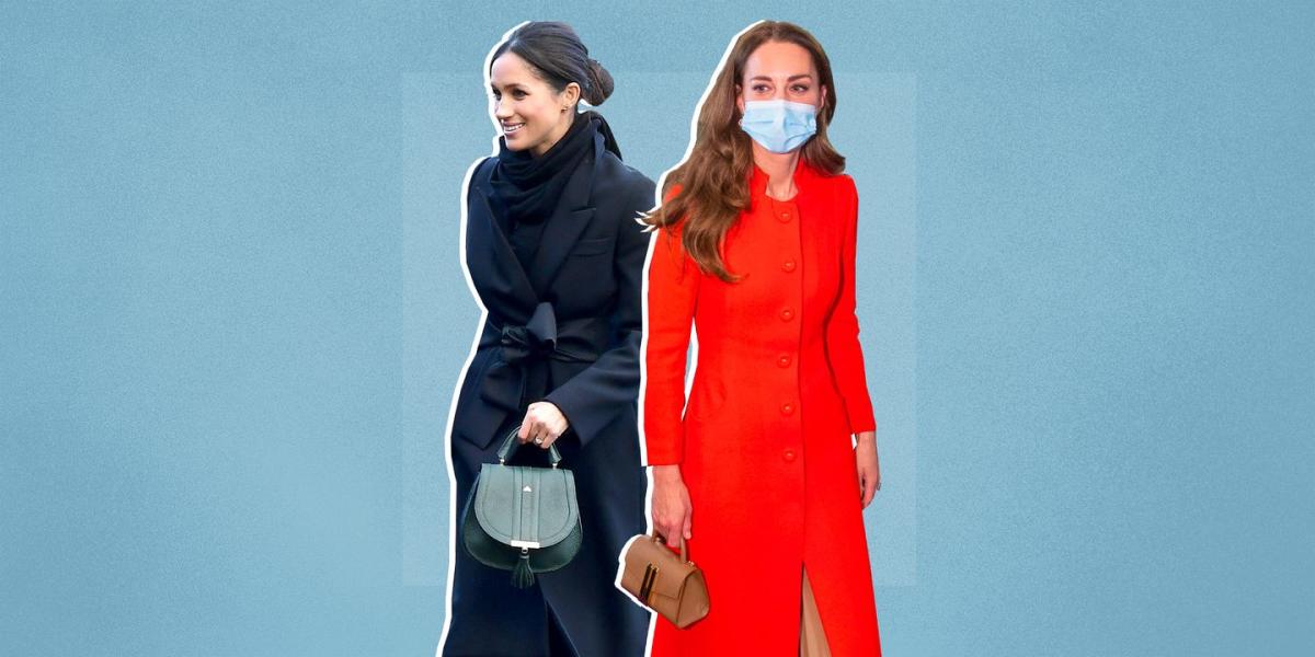 Kate Middleton's snakeskin clutch by Meghan Markle's favourite bag brand  sells out