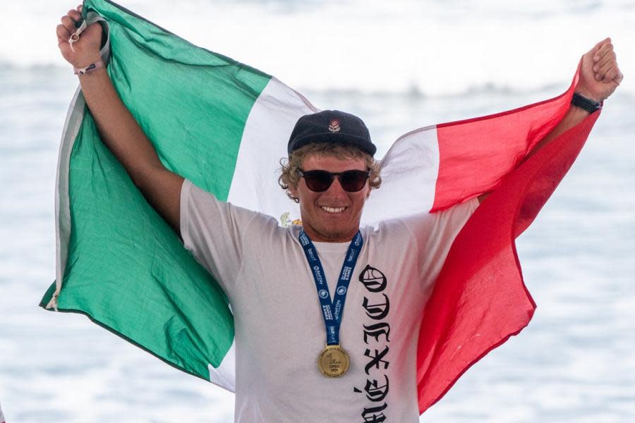 Debuta el surfista mexicano Alan Cleland Quiñones con uno de los mejores puntajes de la primera ronda 