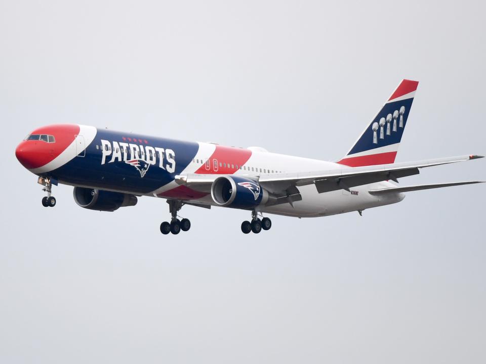 New England Patriots Boeing 767-300ER