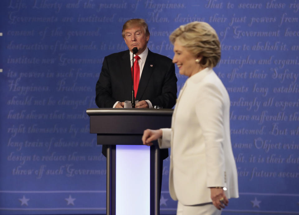 debate hillary clinton donald trump