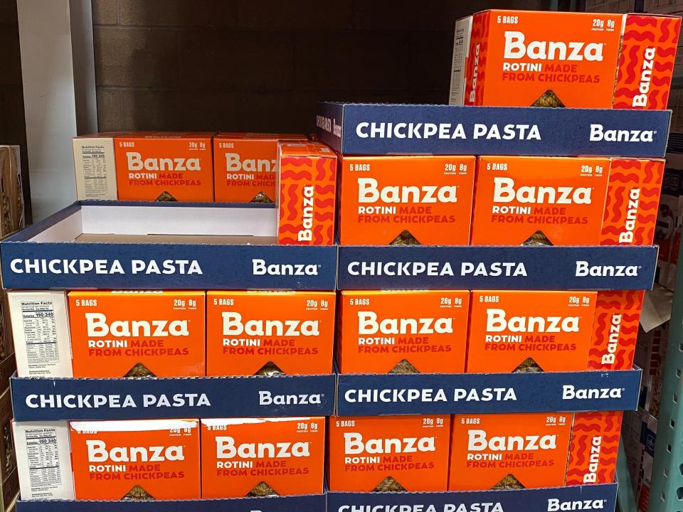 Banza chickpea pasta