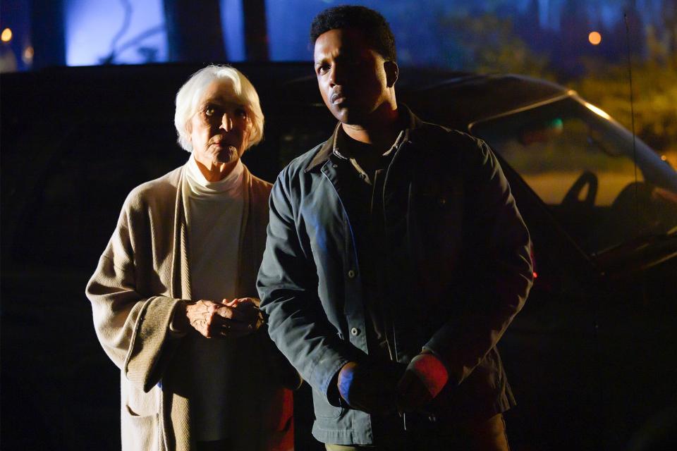 Ellen Burstyn and Leslie Odom Jr. in 'The Exorcist: Believer'