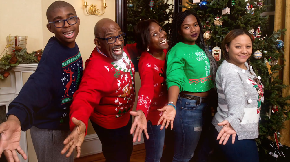 TODAY's Al Roker with his family at Christmas. (alroker / Instagram)