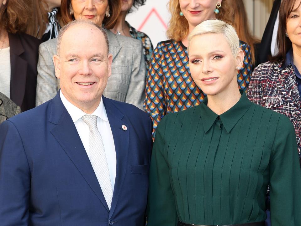 Prince Albert II and his wife Charlene in November of 2022.