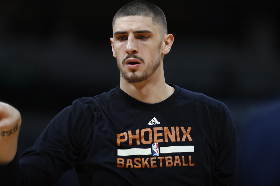Phoenix Suns center Alex Len will become an unrestricted free agent in 2018. (AP)