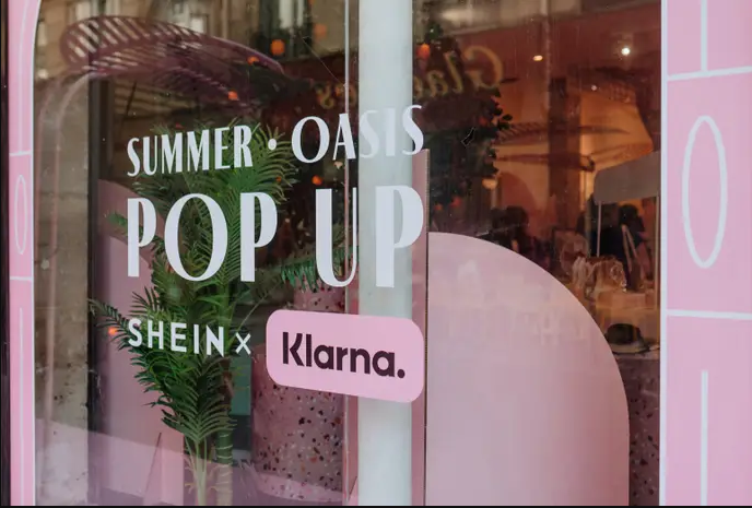 Der Berliner Pop-up-Store von Shein und Klarna - Copyright: Klarna