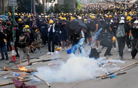 Protest in Hong Kong