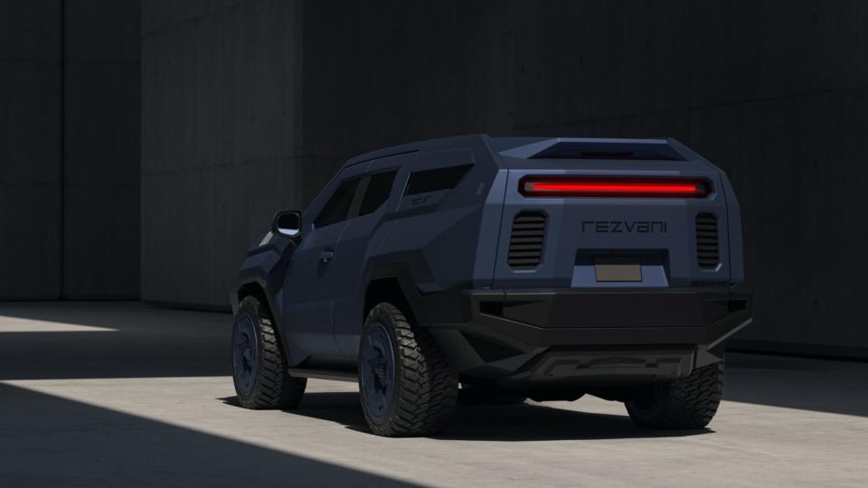 The Rezvani Vengeance.