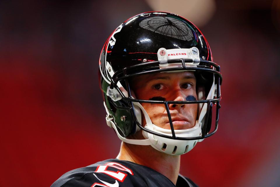 It's good to be a quarterback in the NFL as Matt Ryan signed an extension that guarantees him $100 million. (Getty Images) 