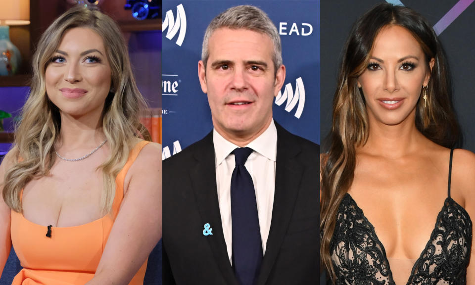 Andy Cohen reacts to Stassi Schroeder and Kristen Doute's firing from Vanderpump Rules