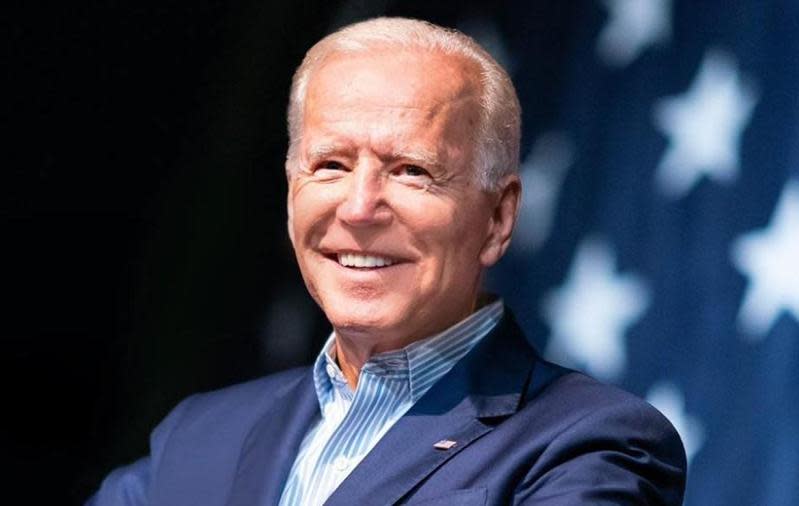 美國總統候選人拜登在受訪時失言，事後趕緊解釋。（翻攝自Joe Biden臉書）