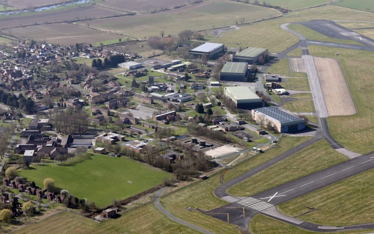 Migrants due to be housed on the former RAF base in Linton on Ouse will have access to a 'bespoke' health service - Alamy stock photo