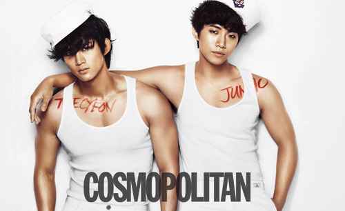 BTS Video of 2PM Junho and Taecyeon′s ′Cosmopolitan′ Pictorial Revealed