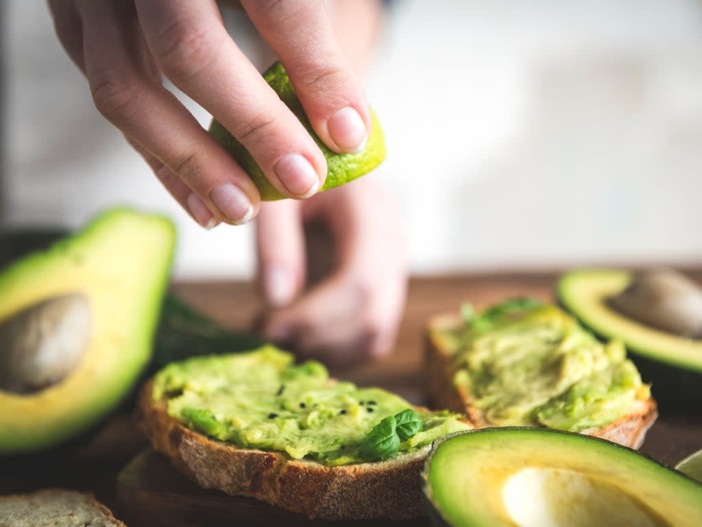 Avocados are a source of healthy monosaturated fats (Getty Images)