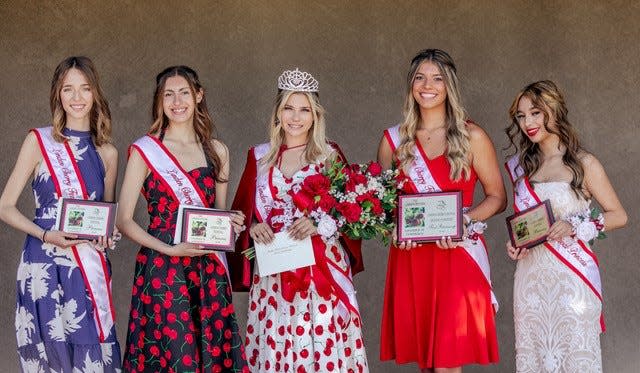 Contestants for the 2022 Linden Cherry Festival Queen title.