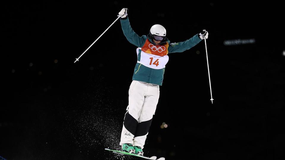 <p>Aussie Jakara Anthony was on fire in the women's moguls final.</p>