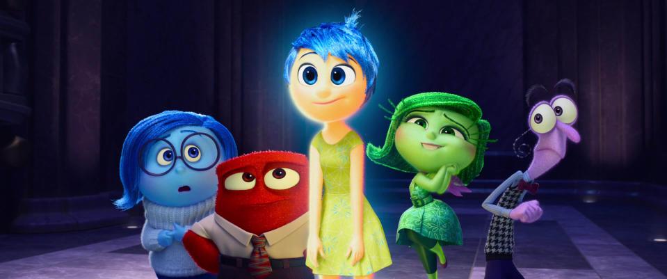 Fear, Anger, Sadness, Joy and Disgust in Inside Out 2