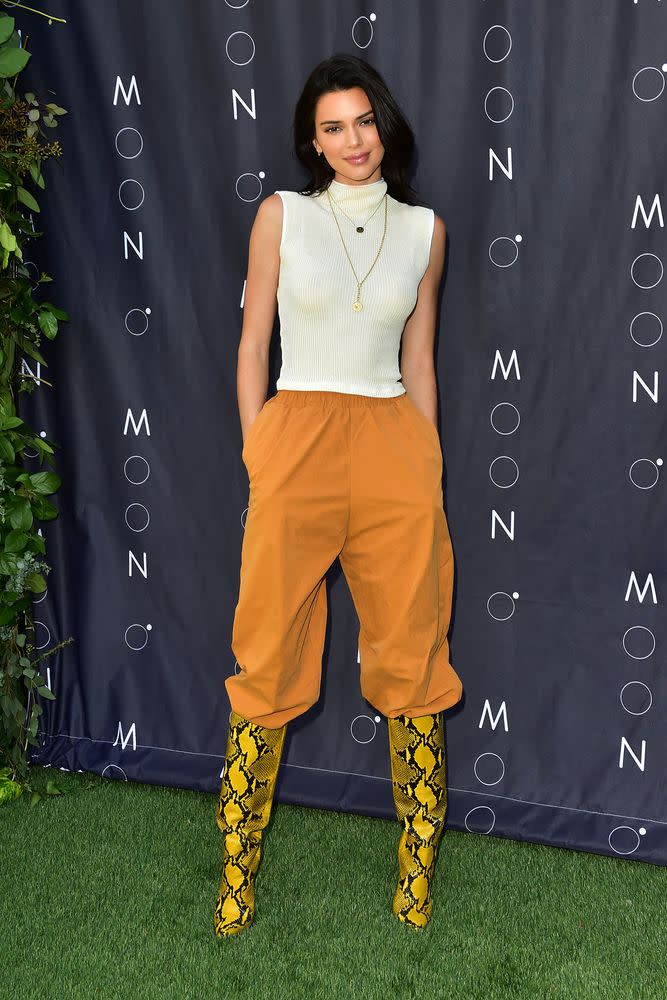 Kendall Jenner celebrates the launch of new elevated oral care collection, MOON, in L.A. | Courtesy of MOON