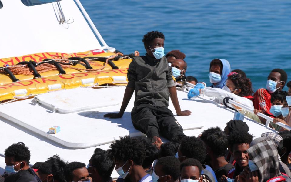 Nearly 13,000 migrants and refugees have arrived in Italy so far this year - Reuters