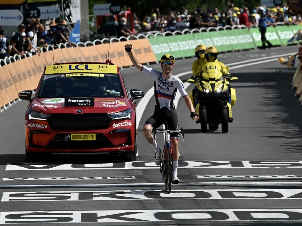 Tour de France: Mohoric gewinnt 19. Etappe und feiert zweiten Tagessieg