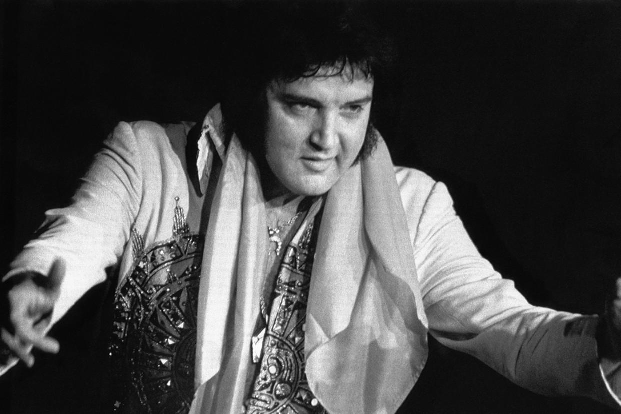 Elvis Presley Performing - Credit: Bettmann Archive/Getty Images