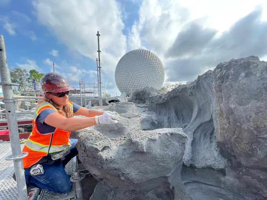 Disney shared a look at the progress being made at Journey of Water, inspired by Moana, which is coming to EPCOT.