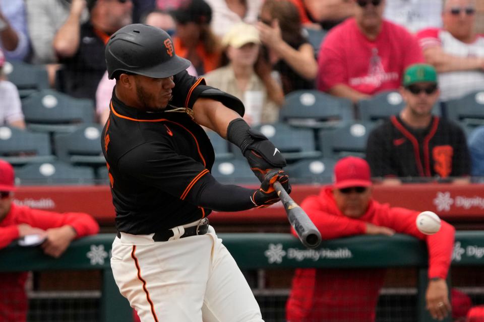 Thairo Estrada played in a career-high 140 games for the Giants last season, hitting .260 with 71 runs scored and 62 RBI.