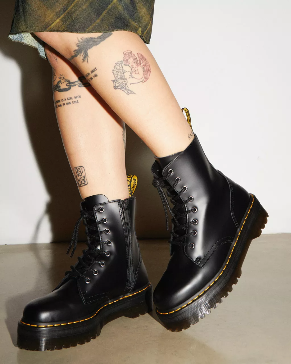 dr. martens jadon boot, dr. martens boots, platform boots, combat boots