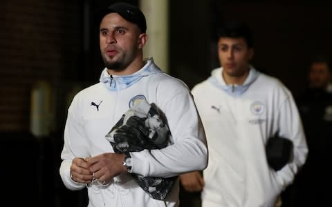 Kyle Walker enters Bramall Lane - Credit: &nbsp;Action Images via Reuters/Lee Smith&nbsp;