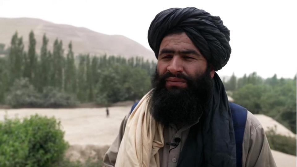 El comandante militar Qari Jumadin Badri.