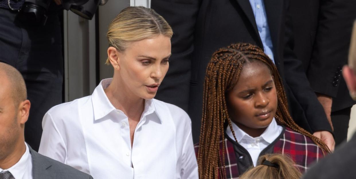 charlize theron and daughter jackson