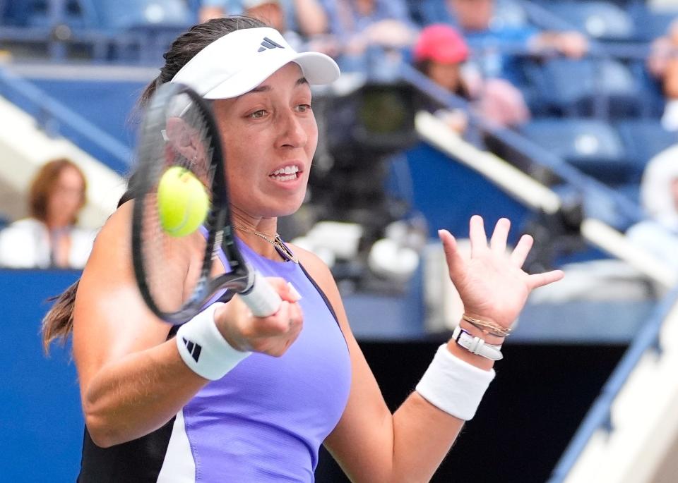 Jessica Pegula will play in her seventh career Grand Slam quarterfinal on Wednesday. She switched coaches this year and is looking to advance to her first Slam semifinal.