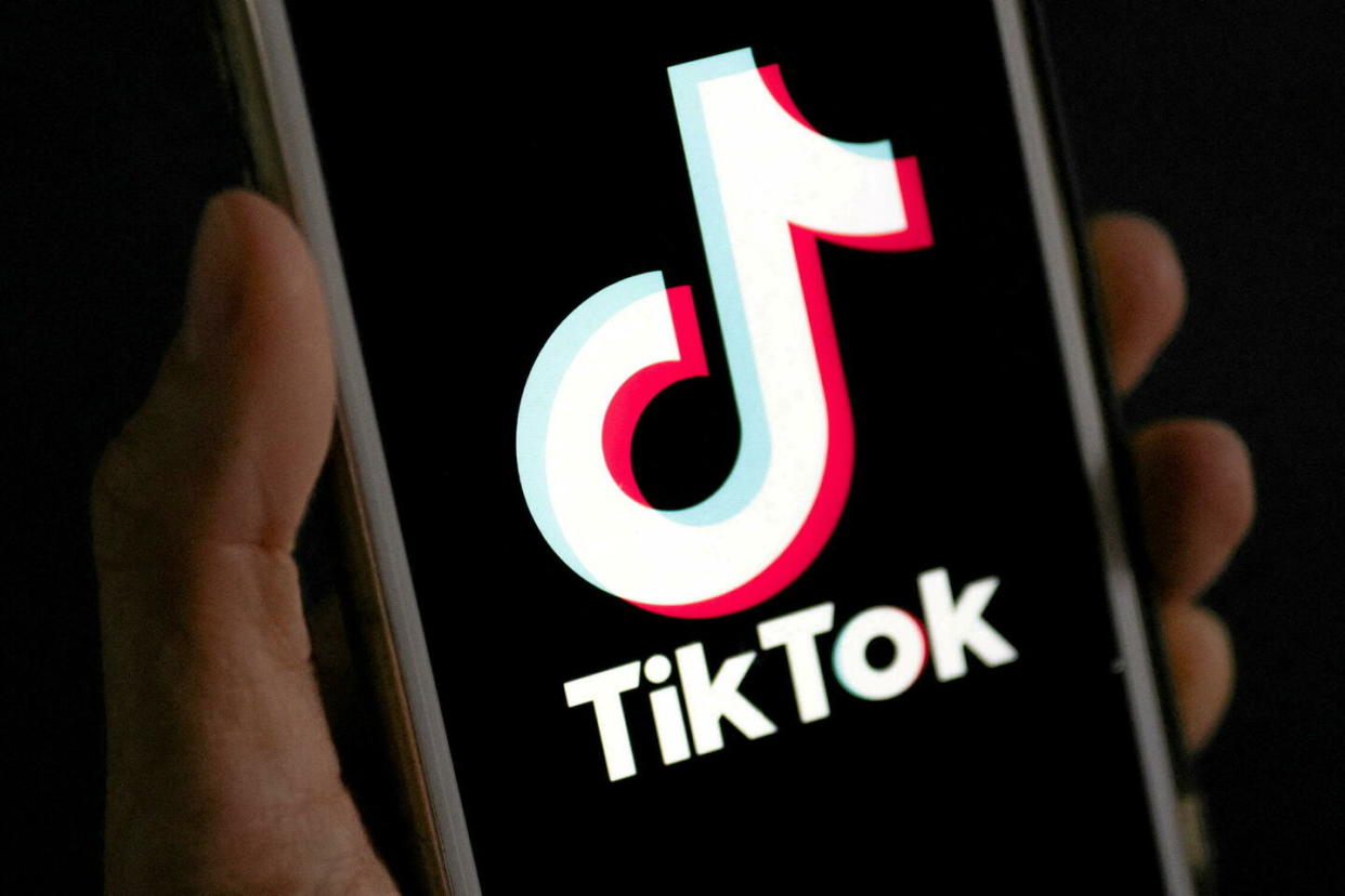 À peine mise en service, la fonctionnalité TikTok Lite, qui récompense en bons d'achat les utilisateurs pour leur temps passé sur la plateforme, est dans le viseur de la Commission européenne.  - Credit:MONIKA SKOLIMOWSKA / DPA / dpa Picture-Alliance via AFP