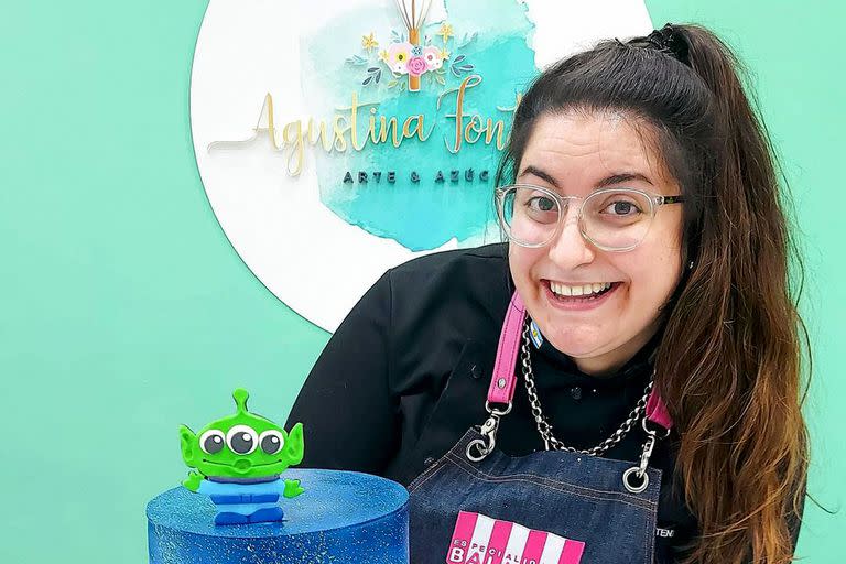 Agustina, una de las participantes más queridas de Bake Off Argentina.