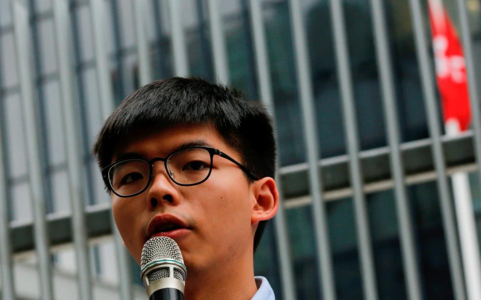 Hong Kong activist Joshua Wong has supported the alliance - Tyrone Siu/Reuters