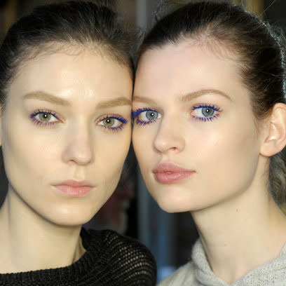 Stella McCartney Backstage A/W12: Bare Lips: Beauty Trend